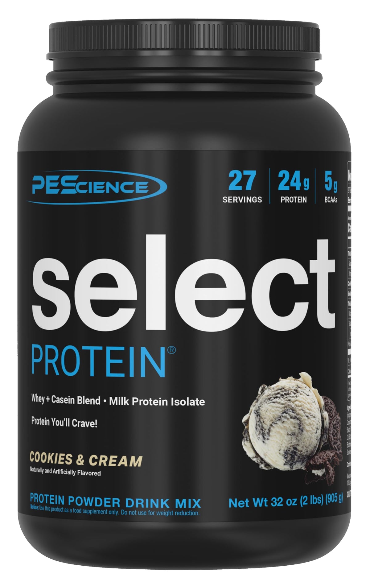 PEScience Select Protein Powder, Gourmet Vanilla, 27 Servings