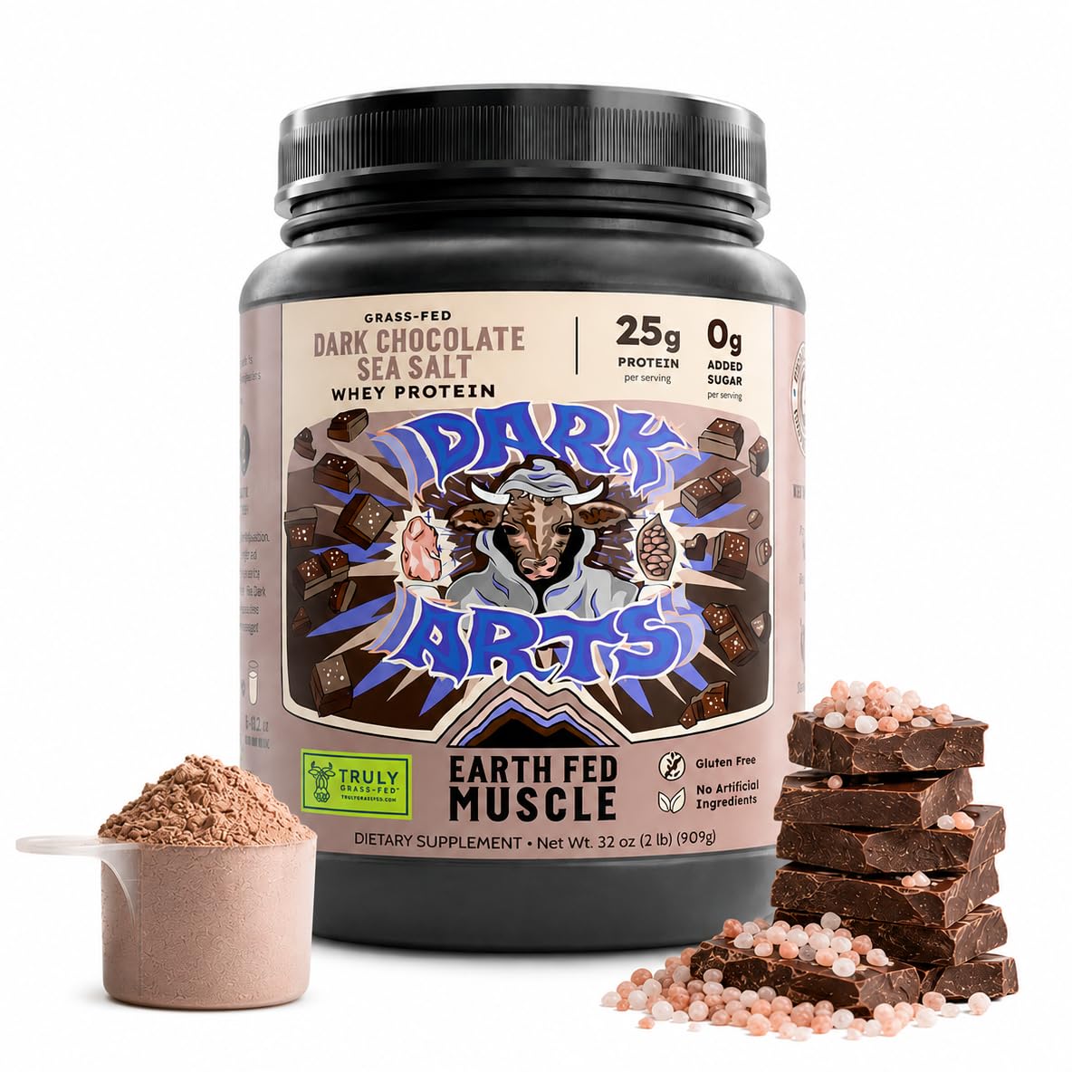Earth Fed Muscle Whey Back Vanilla Irish Grass Fed Whey Protein Isolate