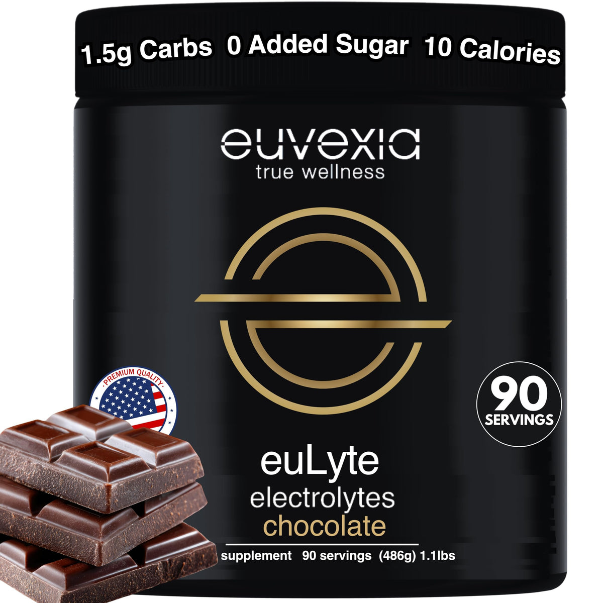 Sugar Free Electrolytes Powder Instant Hydration Drink Mix Lemon Lime