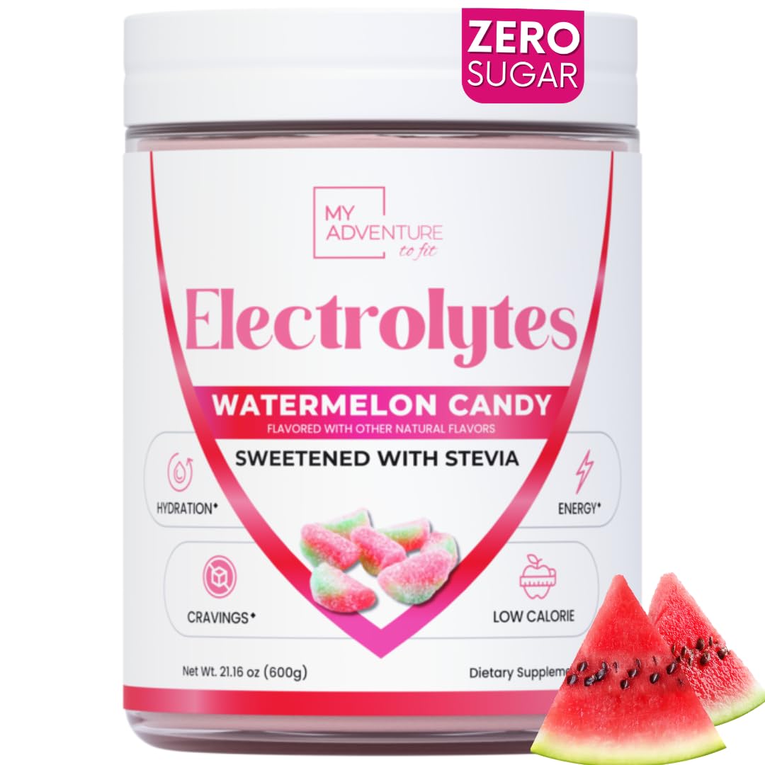 Electrolytes Powder – Watermelon Sugar Free Hydration Drink Mix 30 Servings