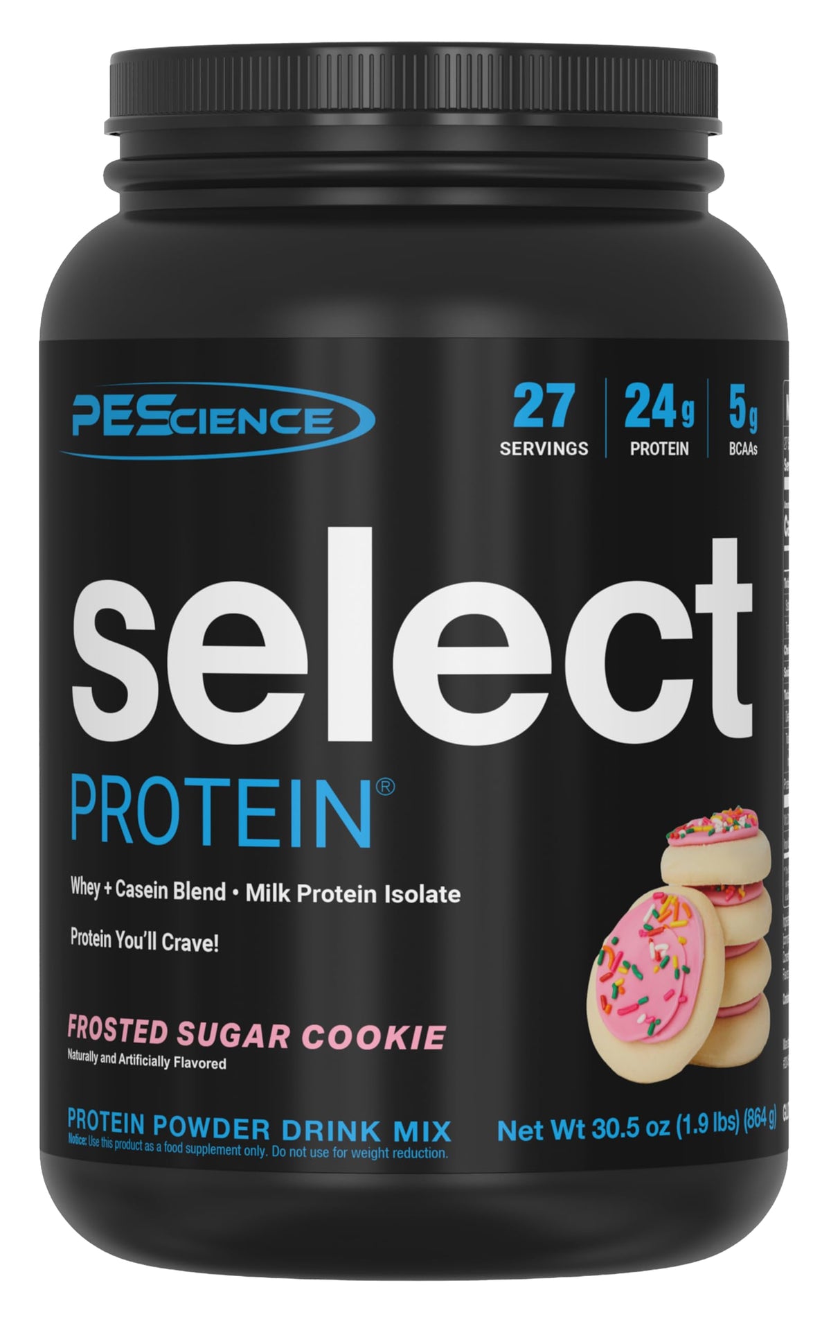 PEScience Select Protein Powder, Gourmet Vanilla, 27 Servings
