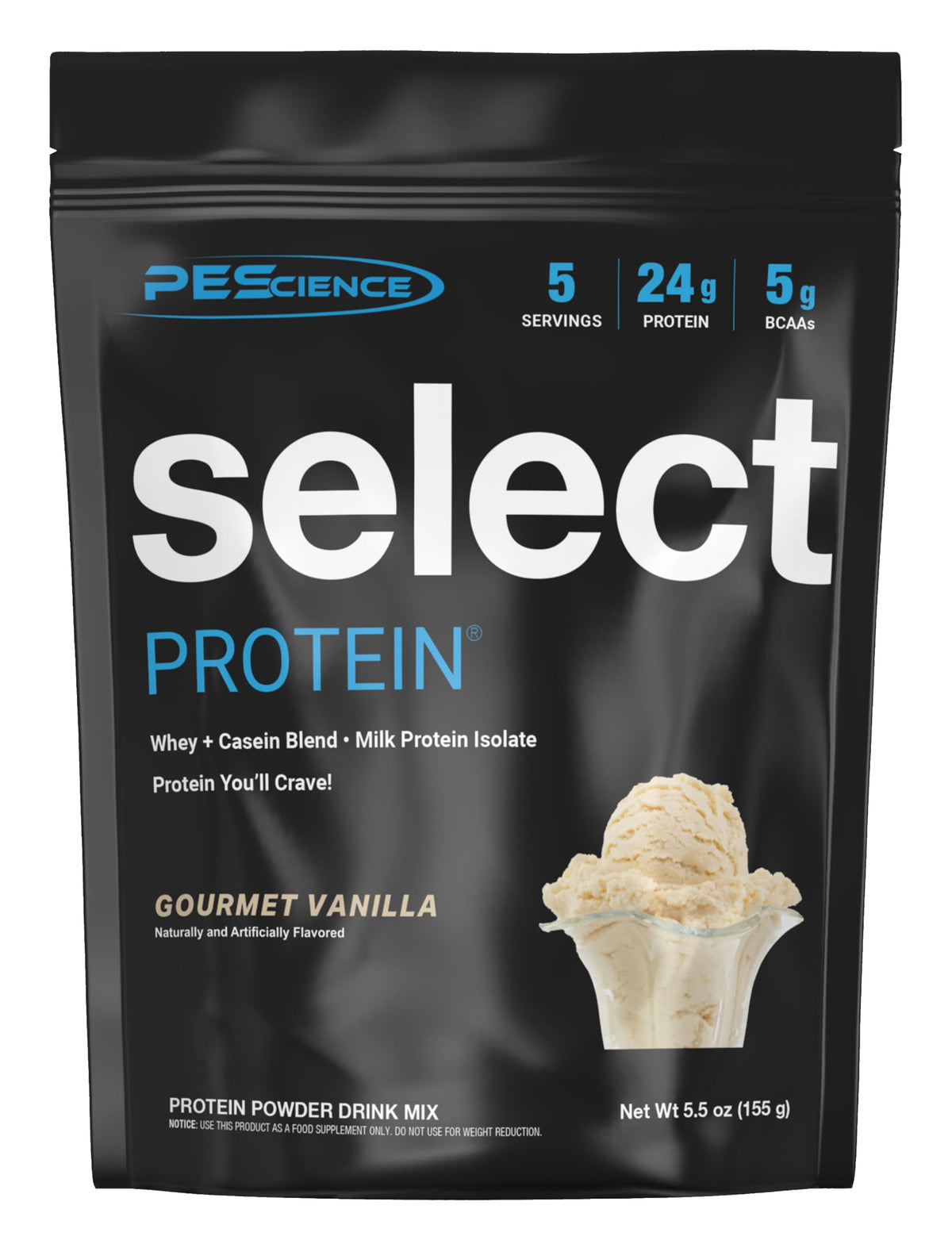 PEScience Select Protein Powder, Gourmet Vanilla, 27 Servings